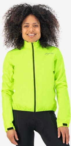 Rogelli-Veste Velo Manches Longues Pluie Vent Core - Femme - Jaune-2