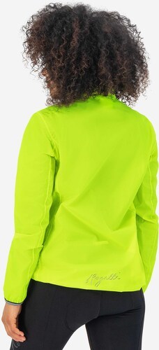 Rogelli-Veste Velo Manches Longues Pluie Vent Essential - Femme - Jaune-3