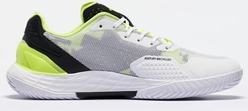 adidas Performance-Chaussures de tennis Defiant Speed 2 White/Lucid Lemon/Core Black-image-1