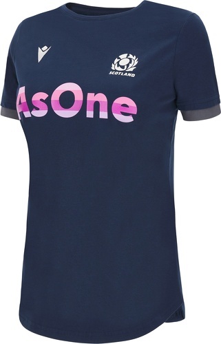 MACRON-T-shirt coton femme Écosse Murrayfield Op2 2023-image-1