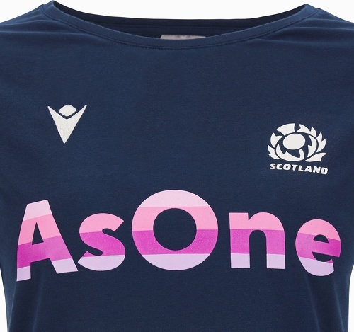 MACRON-T Shirt Coton Écosse Murrayfield Op2 2023-2