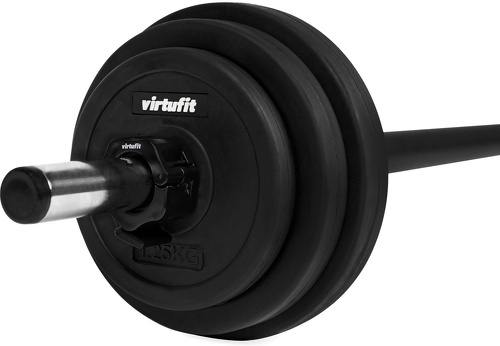VirtuFit-Kit De Pompe Aérobie En Caoutchouc Musculation 20 Kg Coloré-1
