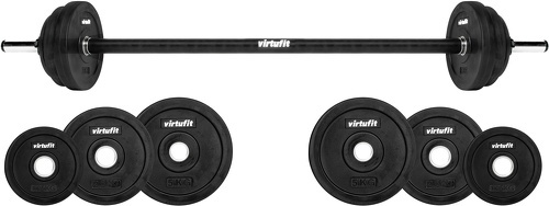 VirtuFit-Kit De Pompe Aérobie En Caoutchouc Musculation 20 Kg Coloré-2