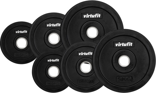VirtuFit-Kit De Pompe Aérobie En Caoutchouc Musculation 20 Kg Coloré-4