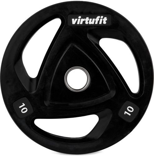VirtuFit-Virtufit Olympische Rubberen Halterschijf 10 Kg-0