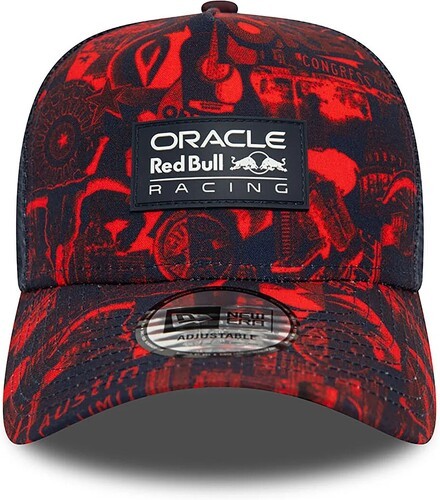 RED BULL RACING F1-Casquette E Frame Trucker Oracle Rb Racing Austin Race Special New Era Officiel-3