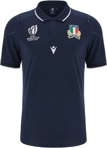 MACRON-Polo Italie Travel Coupe Du Monde De Rugby 2023-0