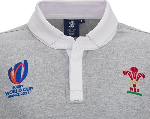 MACRON-Polo Manches Longues Pays De Galles Coupe Du Monde Rugby France 2023-2