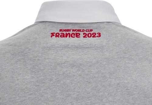 MACRON-Polo Manches Longues Pays De Galles Coupe Du Monde Rugby France 2023-3