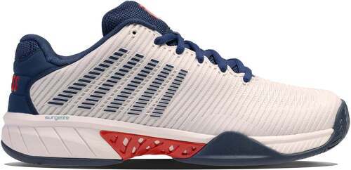 K-SWISS-Kswiss Hypercourt Express 2 Blanc Bleu Marine 6613146-image-1