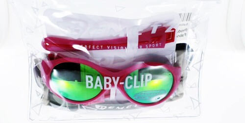 Demetz-Lunettes de Soleil DEMETZ BABY CLIP fuschia rose , branches ou sangle Bébé 6 à 36 mois Indice 3 Ultra Flex et évolutive-2