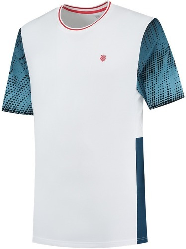 K-SWISS-Maillot K-Swiss Hypercourt Print Crew 3-0