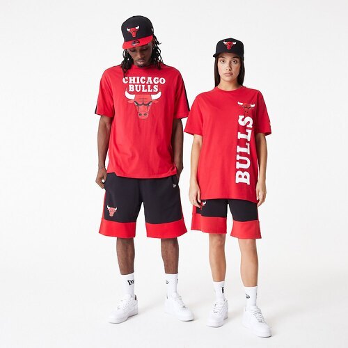 NEW ERA-New Era NBA Colour Block Short Bulls-1