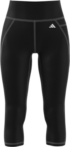 adidas Performance-Tight 3/4 taille haute avec poche de rangement Optime -1