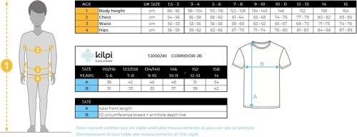 Kilpi-Maillot de cyclisme pour garçon Kilpi CORRIDOR-4