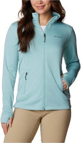 Columbia-W Park View Grid Fleece Full Zip-0