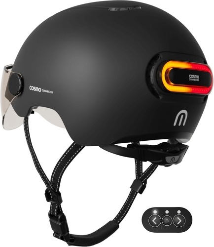 Cosmo-Casque vélo intelligent Cosmo Fusion Classique - Noir Mat-2