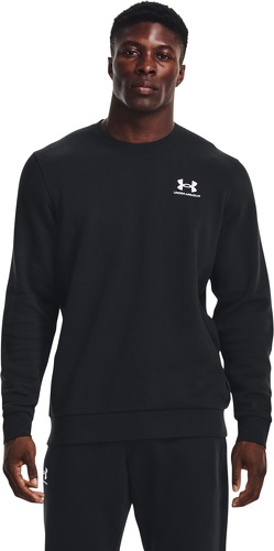 UNDER ARMOUR-Under Armour Homme UA Essential Fleece Crew Tops en Polaire, Noir, XXL-2