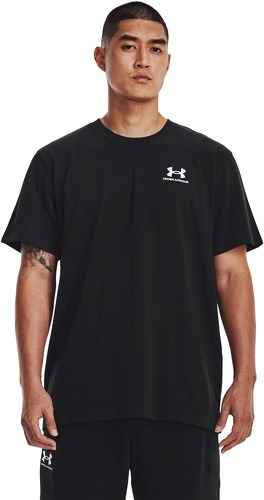 UNDER ARMOUR-Under Armour Heavyweight T-Shirt à Manches Courtes Graph, Noir, s Homme-1