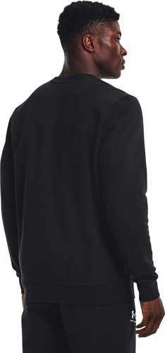 UNDER ARMOUR-Under Armour Homme UA Essential Fleece Crew Tops en Polaire, Noir, XXL-4