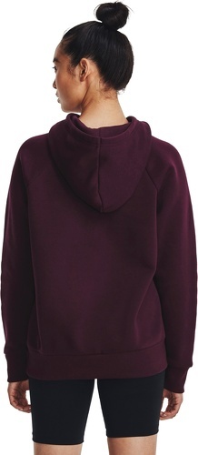 UNDER ARMOUR-Sweatshirt à capuche femme Under Armour Rival Fleece Big Logo-4