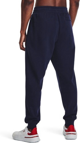 UNDER ARMOUR-Jogging Under Armour Bleu marine nuit UA Rival Fleece-3