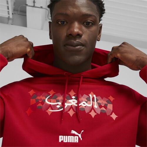 PUMA-Hoodie FtblCulture Maroc-4