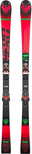 ROSSIGNOL-Pack De Ski Rossignol Hero Sl 150 R22 + Fixations Spx12 Rouge Junior-image-1
