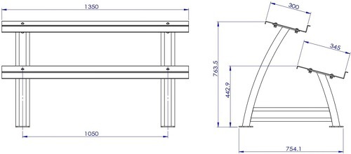 Titanium Strength-Rack de 2 Hauteurs pour Haltères Hexagonaux-1