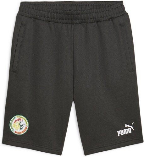 PUMA-Sénégal Short foot Noir Homme Puma 2023-image-1