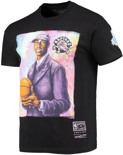 Mitchell & Ness-M&N Shirt Flight Toronto Raptors Tracy Mcgrady-1