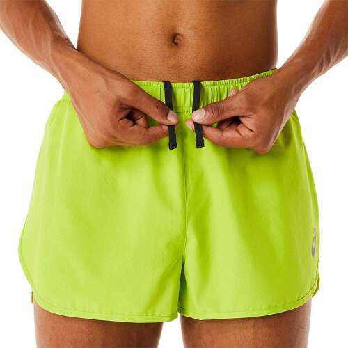ASICS-Asics Core Split Short Lime Zest-4