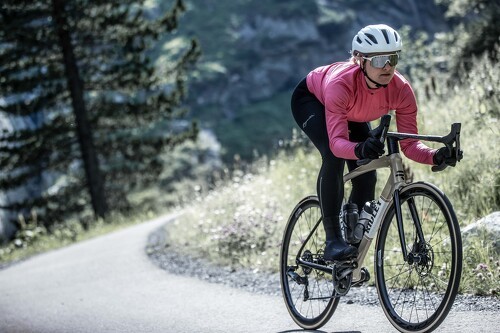 Rogelli-Cuissard Long Velo Avec Bretelless Avec Peau Core - Femme - Noir-3