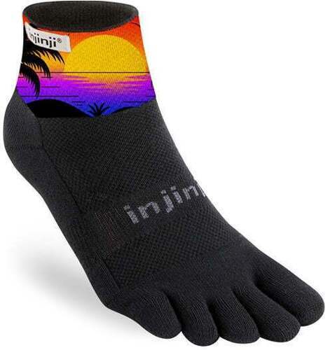 Injinji-Injinji Trail Midweight Mini Crew Socks Oasis-0