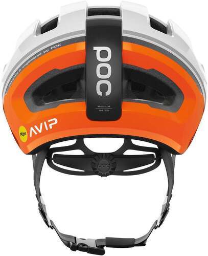 POC-Poc Omne Air Mips Fahrrad Helm Fluorescent Orange Avip-3