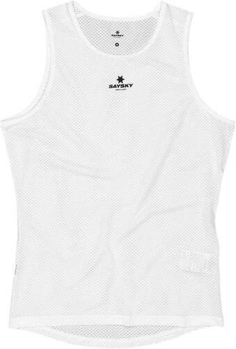 Saysky-Saysky Mesh Base Layer Tank Top White-0