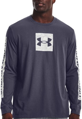 UNDER ARMOUR-UA CAMO BOXED SPORTSTYLE LS-GRY-image-1