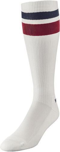 YMR Track Club-Ymr Track Club Utö Compression Socks Offwhite Navy Burgundy-0