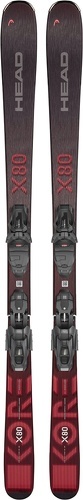 HEAD-Pack De Ski Head Kore X 80 + Fixations Prw 11 Gw Rouge Homme-image-1