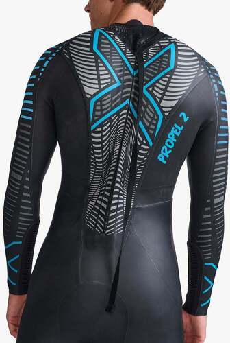 2XU-2023 2xu Hommes P:2 Propel Swim Combinaison Néoprène Mw4990c - Black /-1