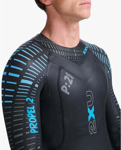 2XU-2023 2xu Hommes P:2 Propel Swim Combinaison Néoprène Mw4990c - Black /-2