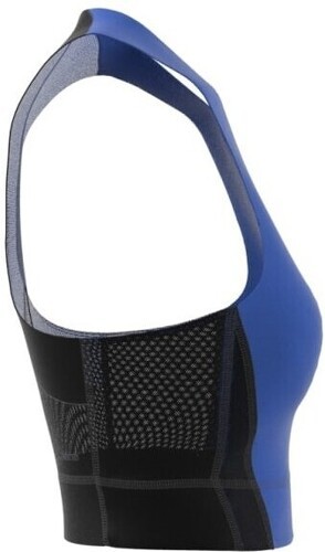 adidas Performance-CROP TOP PRO COBALT BLUE/BLACK-0