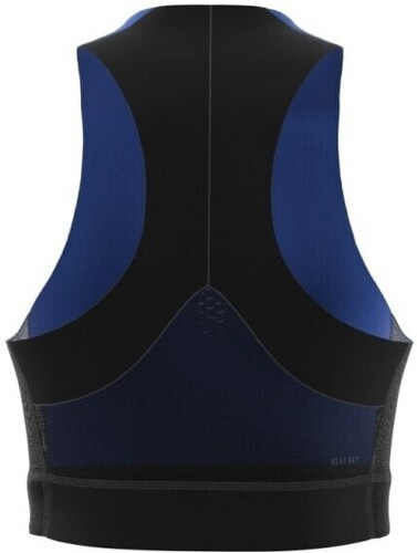 adidas Performance-CROP TOP PRO COBALT BLUE/BLACK-2