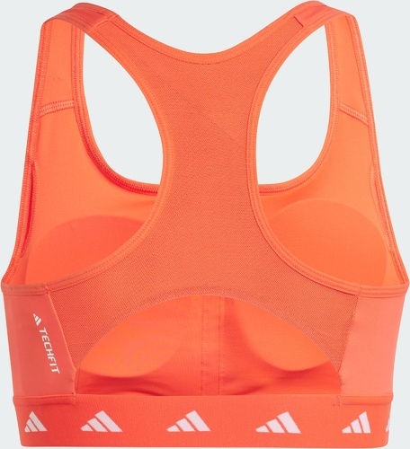 adidas Performance-Brassière de training Powerreact Techfit Maintien moyen-1