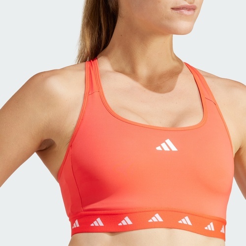 adidas Performance-Brassière de training Powerreact Techfit Maintien moyen-2