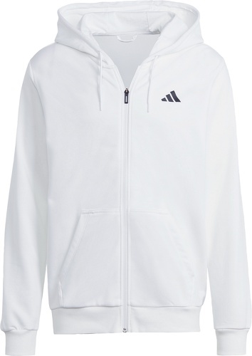 adidas Performance-Veste à capuche de tennis entièrement zippée Club Teamwear-image-1