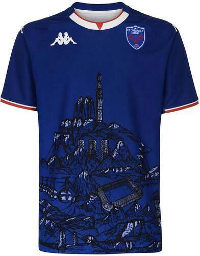 KAPPA-MAILLOT RUGBY FC GRENOBLE RUGBY ENFANT 2021/2022 - KAPPA-image-1