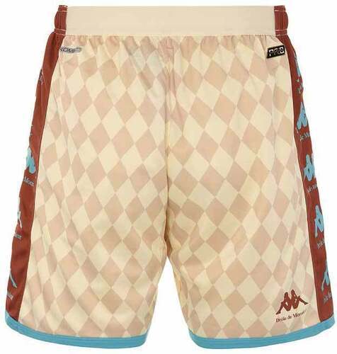 KAPPA-Short Kombat Drôle de Monsieur x Kappa x AS Monaco  Beige-2