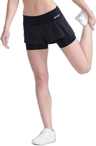 2XU-Short 2-en-1 4 pouces femme 2XU Aero-2