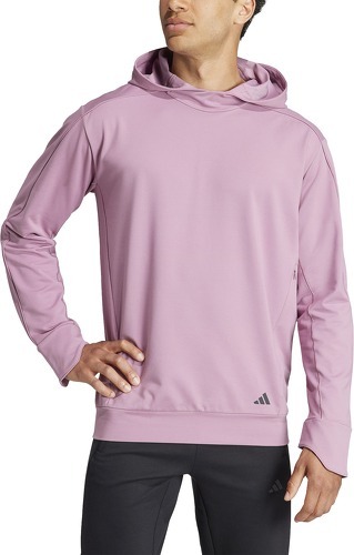 adidas Performance-Sweat à capuche de training Yoga -3